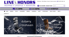 Desktop Screenshot of linehonors.com